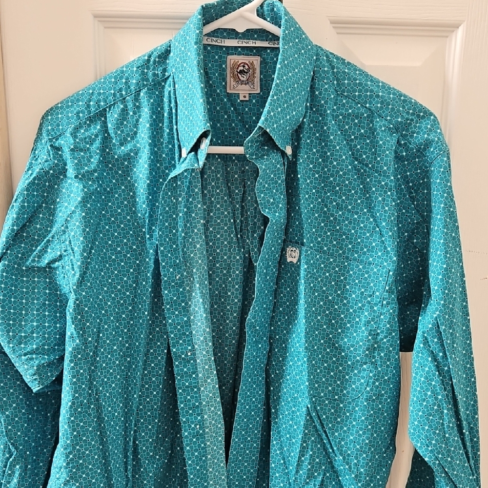 Cinch Blue Lightweight Shirt